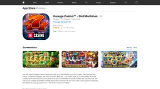 Huuuge Casino™ - Slot Machines on the App Store - iTunes - Apple