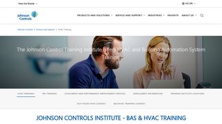 HVAC Training School Institute | Johnson Controls