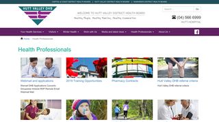 Health Professionals | Hutt Valley DHB