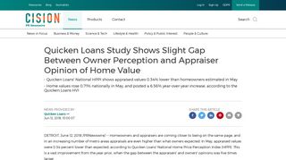 Quicken Loans Study Shows Slight Gap Between Owner Perception ...