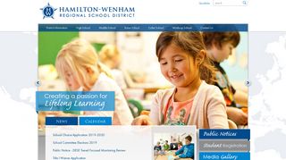 Hamilton Wenham Regional School District: Member Login