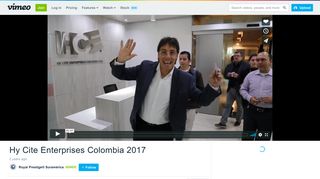 Hy Cite Enterprises Colombia 2017 on Vimeo