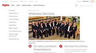 Wellness Services - Hy-Vee