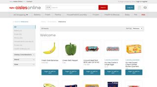 Welcome | Hy-Vee Aisles Online Grocery Shopping