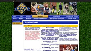Travel Basketball | Hanover Youth Athletic Association