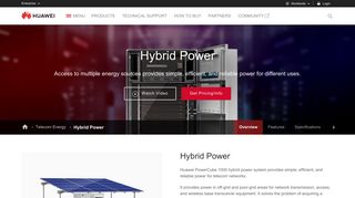 PowerCube 1000 | Hybrid Power - Huawei Enterprise