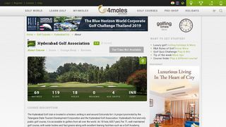 Hyderabad Golf Association - 4moles.com