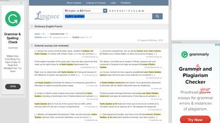 Hydro Quebec - French translation – Linguee