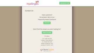 Contact Us - HyeSingles.com