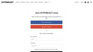 Register - Hypebeast