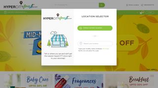 Hypercity Fresh: Online Super Market and Online Grocery Store in India