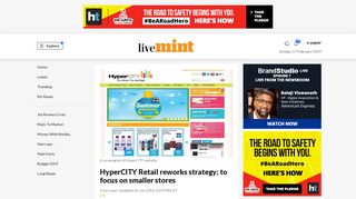 HyperCITY Retail reworks strategy; to focus on smaller stores - Livemint
