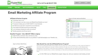 Hypermail Bulk Email Marketing Software: Affiliate Program