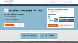 Hyperoptic fibre broadband deals - broadbandchoices