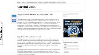 HyperTracker: Do You Actually Need One? — Careful Cash