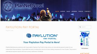 Paylution Pay Portal - from PlanNet Marketing