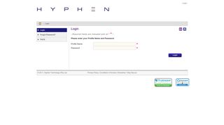 Login - Hyphen Technology