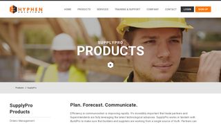 SupplyPro | Online Home Building Supply Chain ... - Hyphen Solutions