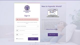 Members' Area | Hypnotic World