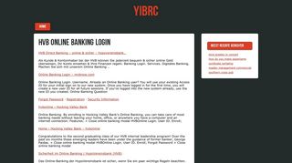 hvb online banking login | Yibrc