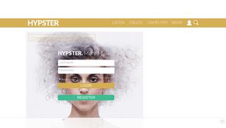 Login - Hypster - free music online - player for tumblr