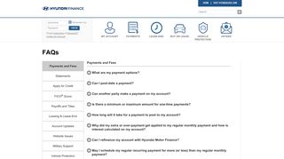 Hyundai Motor Finance Frequently Asked Questions