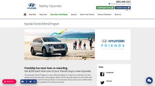 Hyundai Friends Referral Program | Nalley Hyundai