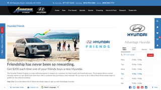 Hyundai Friends | It Pays to Drive a Hyundai - Advantage Hyundai