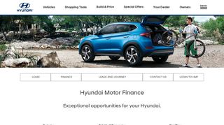 Hyundai Motor Finance | Hyundai Canada