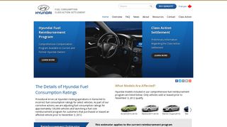 Hyundai Fuel Consumption: Home Page