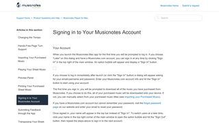 Signing in to Your Musicnotes Account – Support Home