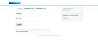 Log In To Your Credit Card Account
