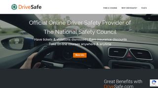 DriveSafe: Defensive Driving Safety School Courses