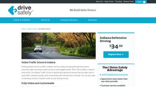 Indiana Traffic School – Defensive Driving Online - I Drive Safely