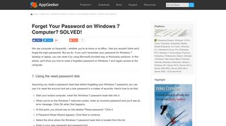 How Do I Get into Computer if Forgot Windows 7 Password [SOLVED]