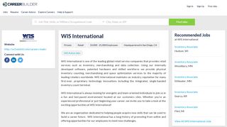 Work at WIS International | CareerBuilder