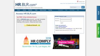 Login to HR.BLR.com