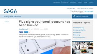 5 signs your email account has been hacked - Saga