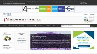 The Journal of Nutrition | Oxford Academic - Oxford Journals