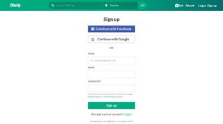 Sign up - OfferUp