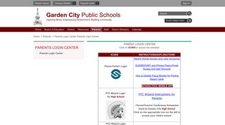 Parents Login Center - Garden City - Garden City Public Schools