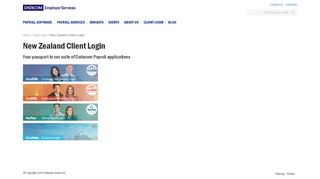 New Zealand Client Login - Datacom