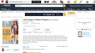 I Quit Sugar: 8-Week Program - Kindle edition by Sarah Wilson ...