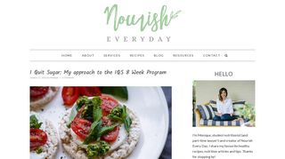 I Quit Sugar: My approach to the IQS 8 Week Program | Nourish Every ...