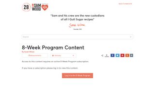 8-Week Program Content - I Quit Sugar recipes - 28 by Sam Wood