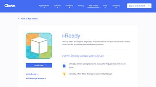 i-Ready - Clever application gallery | Clever