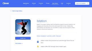 Istation - Clever application gallery | Clever