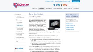 carrier hvac i-Vu open control system and BACnet building automation ...