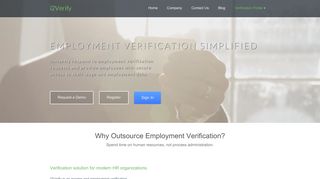 i2Verify | Employment Verification Platform - Verify Work History