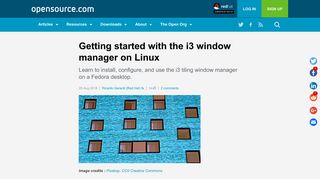 Getting started with the i3 window manager | Opensource.com